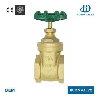 Short Stem Brass Gate Valve
